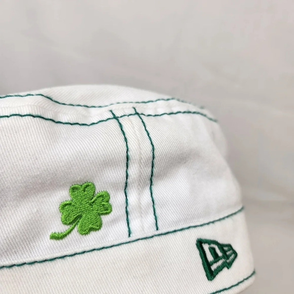 New Era × Denver Broncos Green Shamrock Military Style Button Hat. - Picture 8 of 8